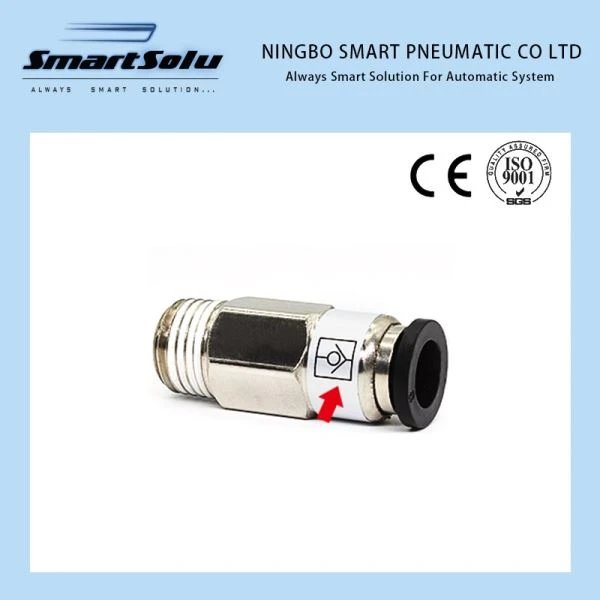 NRV Metal Pneumatic Push In Fittings